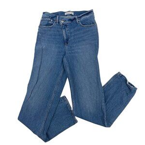 Abercrombie & Fitch Blue Straight Leg Jeans